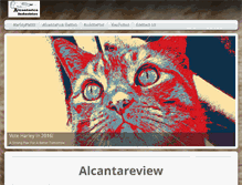 Tablet Screenshot of alcantarica.com